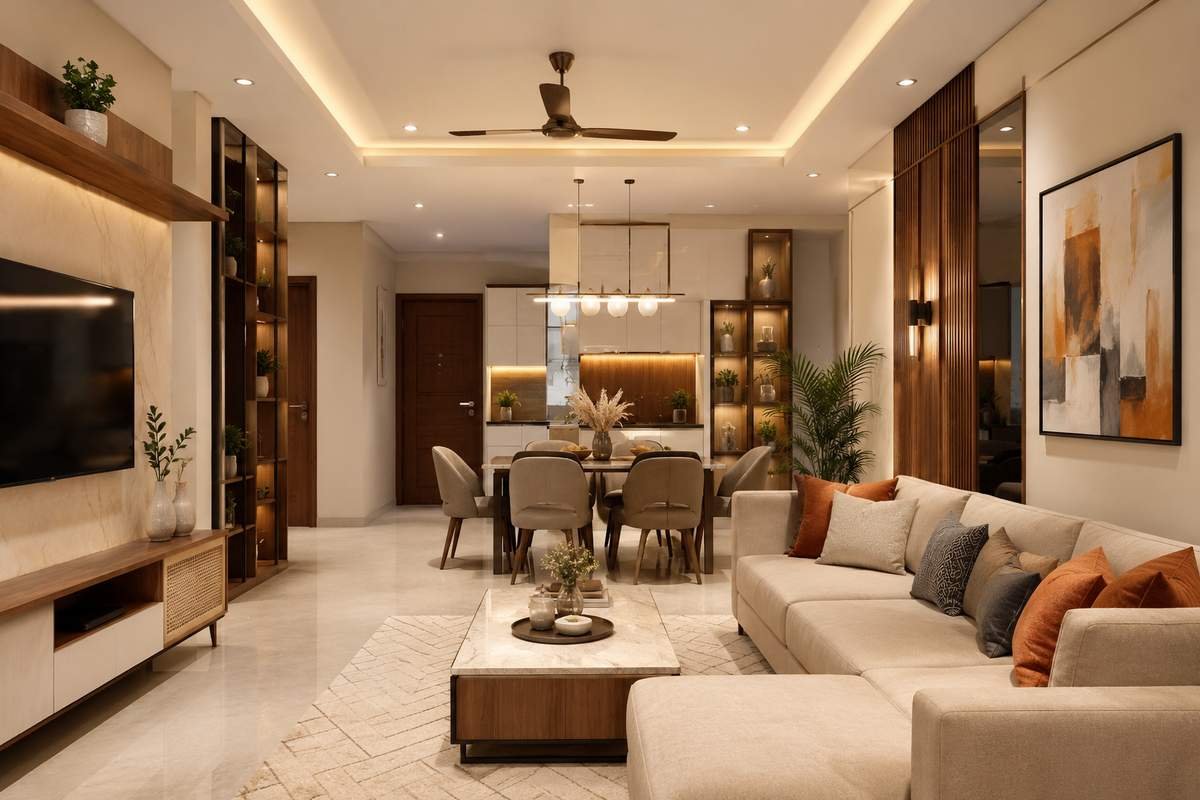 3 BHK Interior Design Cost in Kolkata: What Should You Expect to Pay?